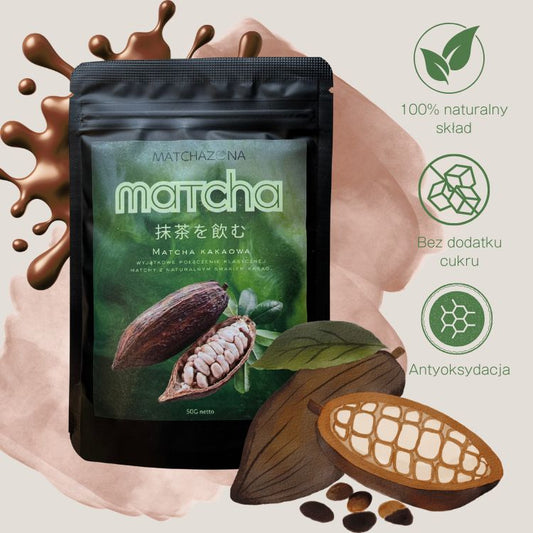 Premium Matcha Kakaowa Herbata