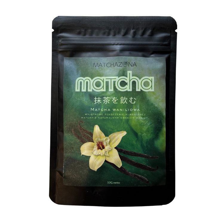 Premium Matcha Waniliowa Herbata