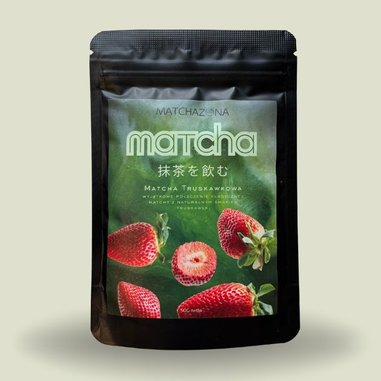 Premium Matcha Truskawkowa Herbata