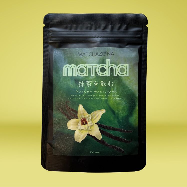 Premium Matcha Waniliowa Herbata