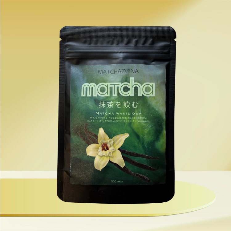 Premium Matcha Waniliowa Herbata