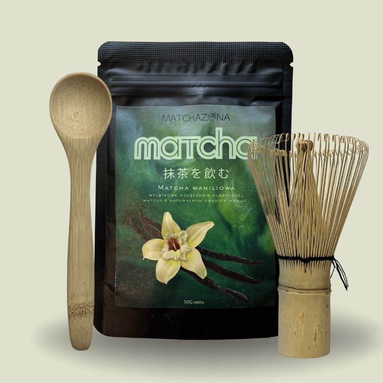 Zestaw Premium Matcha Waniliowa