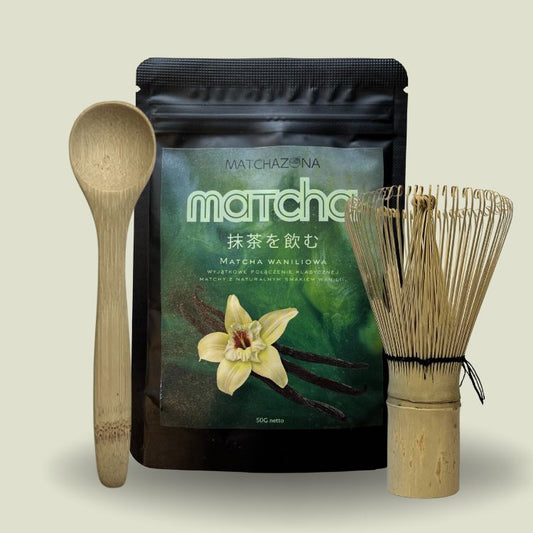 Zestaw Premium Matcha Waniliowa