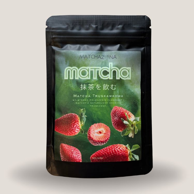 Premium Matcha Truskawkowa Herbata