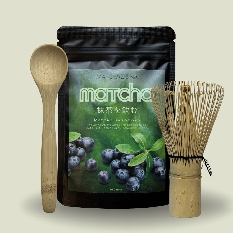 Zestaw Premium Matcha Jagodowa
